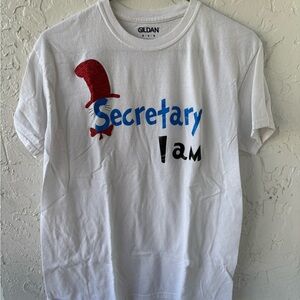 Gildan White Crew Neck T-Shirt